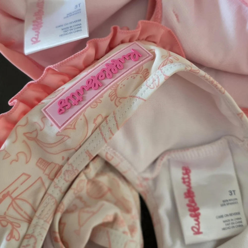 Pink Ruffle Butt Bikini Set - Picture 4 of 5